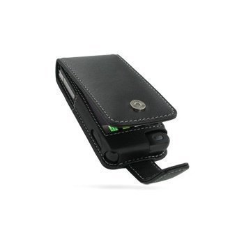 LG GD510 Pop PDair Leather Case Black