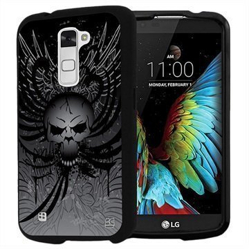 LG K10 Beyond Cell Protective Suojakuori Wing Skull