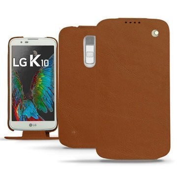 LG K10 Noreve Tradition Nahkainen Läppäkotelo PerpÃ©tuelle Ruskea