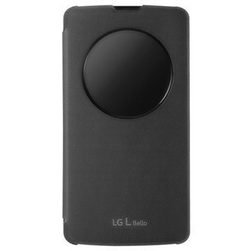 LG L Bello Quick Circle Läppäkuori CCF-560 Musta
