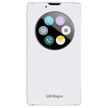 LG Magna Quick Circle Läppäkuori CCF-605 Valkoinen