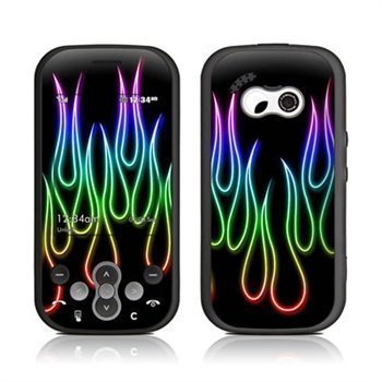 LG Neon Neon Flames Skin Rainbow