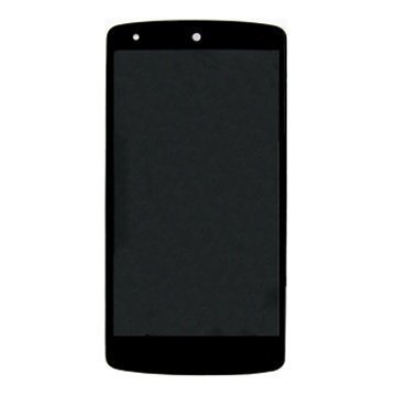 LG Nexus 5 Etukansi & LCD-näyttö Valkoinen