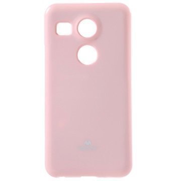 LG Nexus 5X Mercury Goospery TPU Kotelo Pinkki