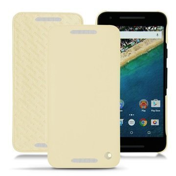 LG Nexus 5X Noreve Tradition D Nahkainen Läppäkotelo PerpÃ©tuelle Beige