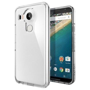 LG Nexus 5X Spigen Ultra Hybridikotelo Kristallinkirkas