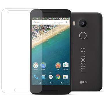 LG Nexus 5X Suojaava Karkaistun Lasin Näytönsuojakalvo