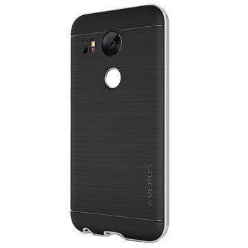 LG Nexus 5X Verus High Pro Shield Series Kotelo Vaalea Hopea