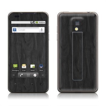 LG Optimus 2X P990 Black Woodgrain Skin