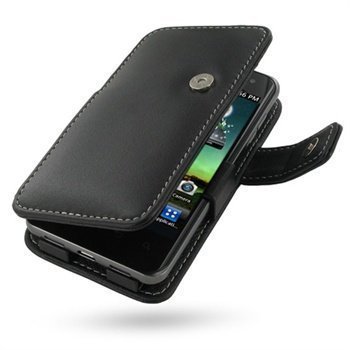 LG Optimus 2X P990 PDair Leather Case 3BLGXPB41 Musta