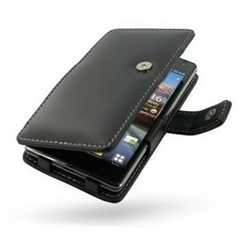 LG Optimus 4X HD P880 PDair Leather Case 3BLG4XB41 Musta