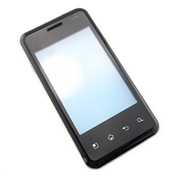 LG Optimus Chic E720 Etukansi & LCD-Näyttö Musta