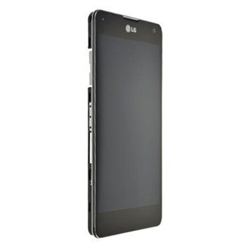 LG Optimus G E973 Etukuori & LCD ÂNäyttö Musta