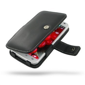 LG Optimus L7 II PDair Leather Case 3BLGLDB41 Musta