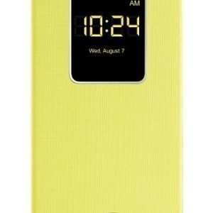 LG QuickWindow Flip Cover for Optimus G2 Yellow