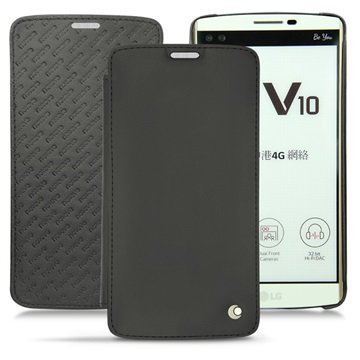 LG V10 Noreve Tradition D Nahkainen Läppäkotelo PerpÃ©tuelle Musta