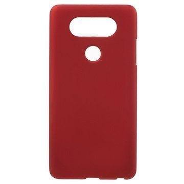 LG V20 Kumipinnoitettu Suojakuori Punainen
