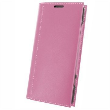 LG V20 PDair Deluxe Book Type Nahkakotelo Pinkki