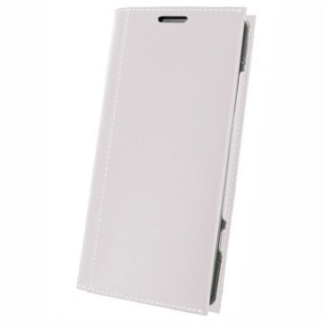 LG V20 PDair Deluxe Book Type Nahkakotelo Valkoinen