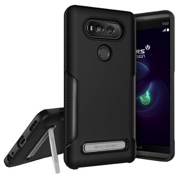 LG V20 VRS Design Carbon Fit Case Black