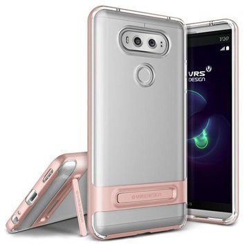 LG V20 VRS Design Crystal Bumper suojakuori â" Ruusukulta