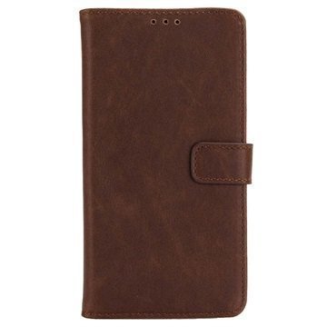 LG X Power Retro Wallet Case Coffee