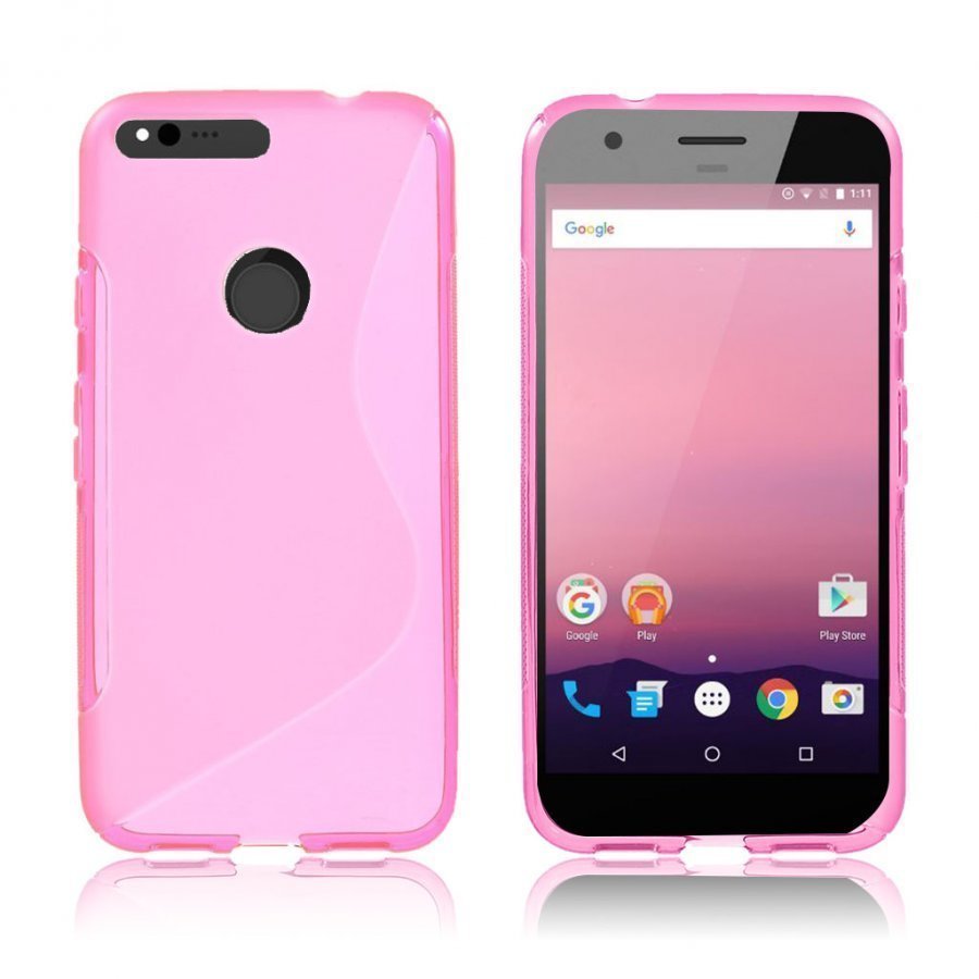 Lagerlöf Google Pixel Xl Joustava Muovikuori Kuuma Pinkki