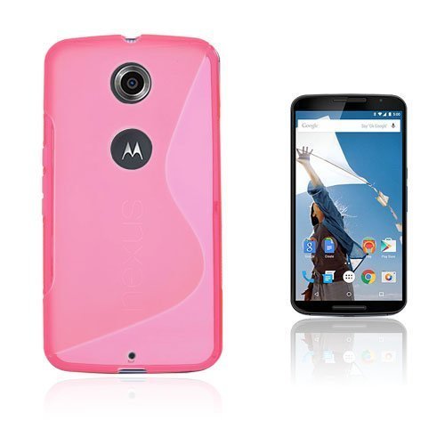Lagerlöf Kuuma Pinkki Motorola Nexus 6 Suojakuori