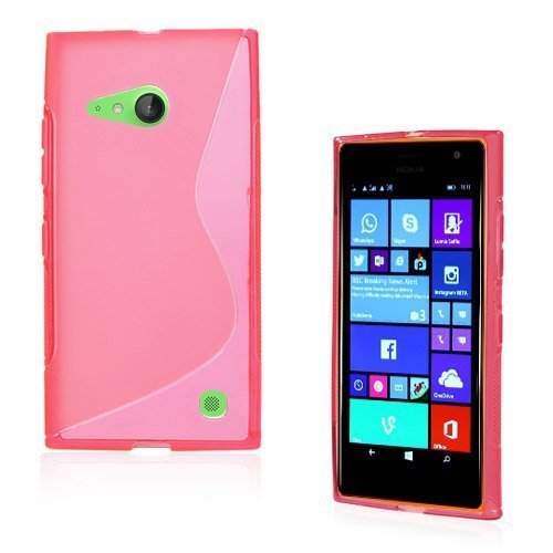 Lagerlöf Kuuma Pinkki Nokia Lumia 730 Suojakuori