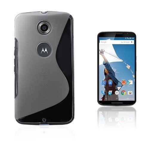 Lagerlöf Läpinäkyvä Motorola Nexus 6 Suojakuori