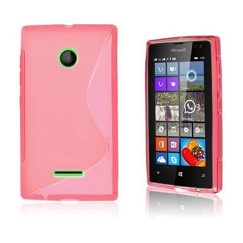 Lagerlöf Microsoft Lumia 435 Suojakuori Kuuma Pinkki
