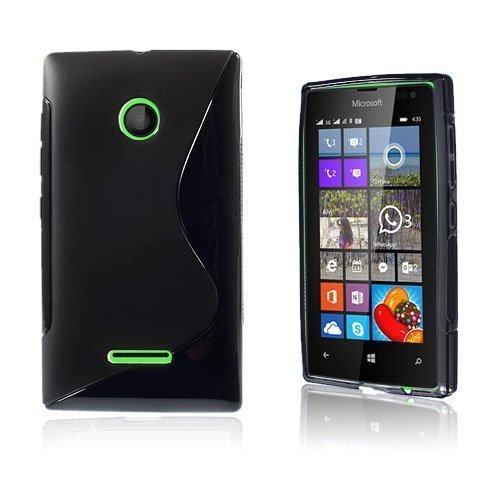 Lagerlöf Microsoft Lumia 435 Suojakuori Musta