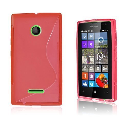 Lagerlöf Microsoft Lumia 435 Suojakuori Punainen