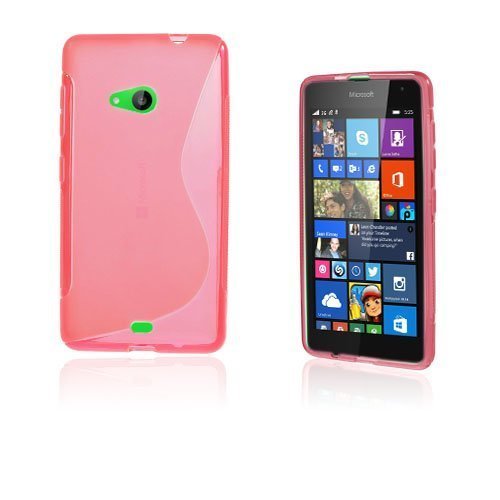 Lagerlöf Microsoft Lumia 535 Suojakuori Kuuma Pinkki