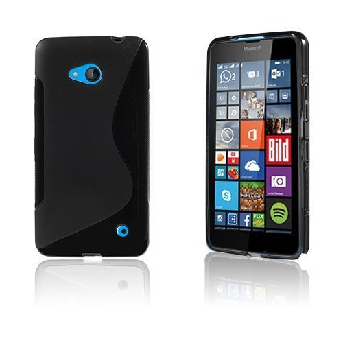 Lagerlöf Microsoft Lumia 640 Suojakuori Musta