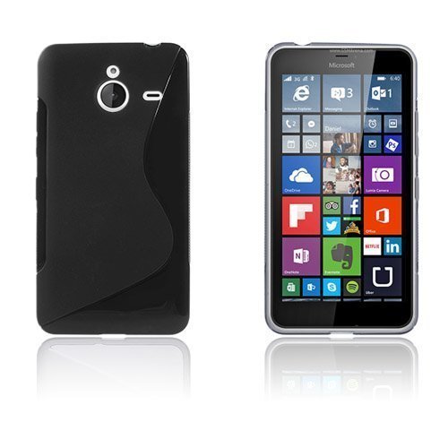Lagerlöf Microsoft Lumia 640 Xl Suojakuori Musta