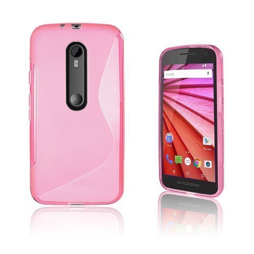 Lagerlöf Motorola Moto G 3rd Gen Kuori Kuuma Pinkki