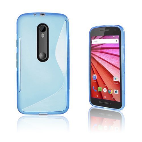 Lagerlöf Motorola Moto G 3rd Gen Kuori Sininen