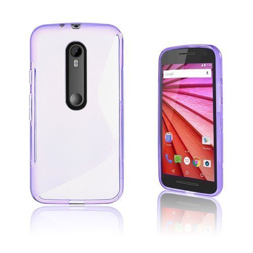 Lagerlöf Motorola Moto G 3rd Gen Kuori Violetti