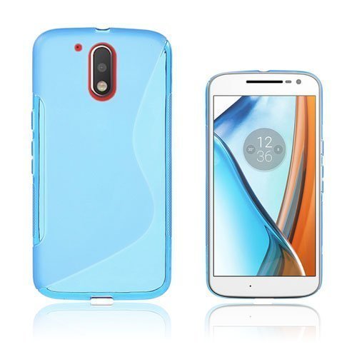 Lagerlöf Motorola Moto G4 / G4 Plus Takakuori Sininen