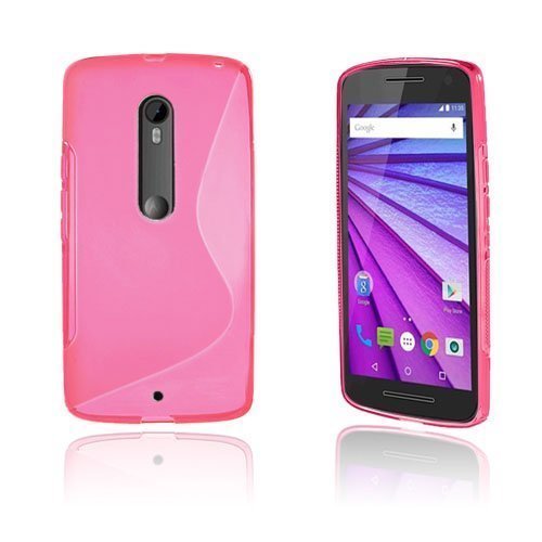 Lagerlöf Motorola Moto X Play Kuori Kuuma Pinkki