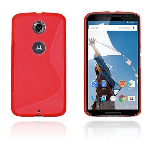 Lagerlöf Punainen Motorola Nexus 6 Suojakuori