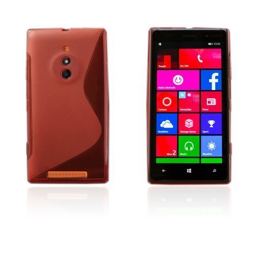 Lagerlöf Punainen Nokia Lumia 830 Suojakuori