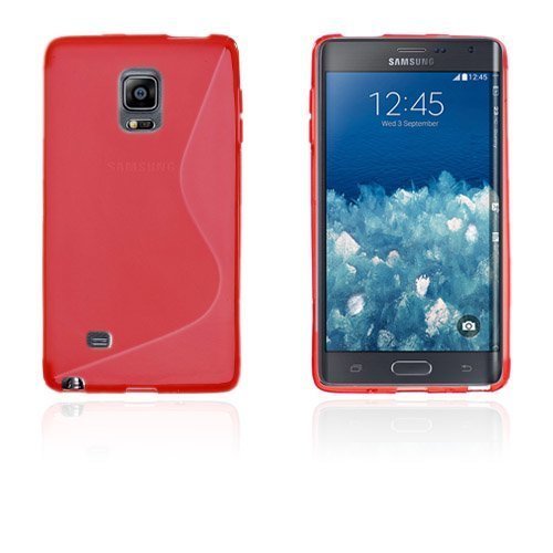 Lagerlöf Punainen Samsung Galaxy Note Edge Suojakuori