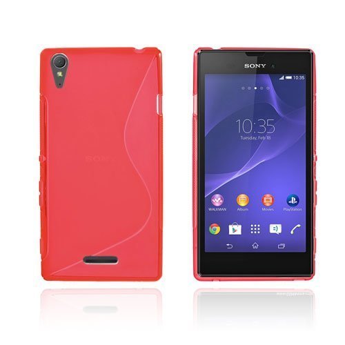 Lagerlöf Punainen Sony Xperia T3 Suojakuori