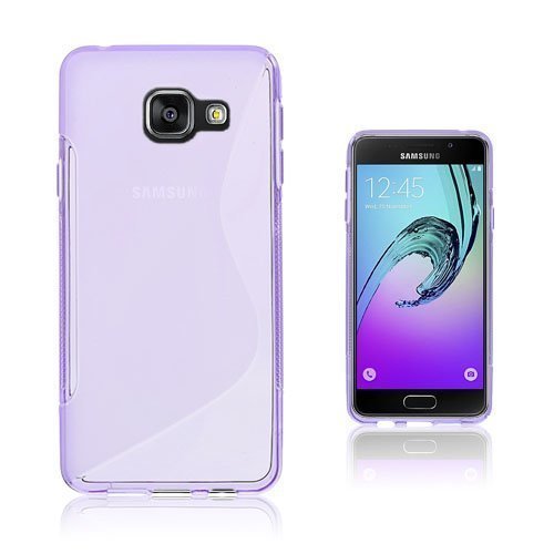 Lagerlöf Samsung Galaxy A3 Sm-A310f 2016 Tpu Kuori Violetti