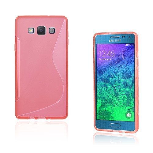 Lagerlöf Samsung Galaxy A7 Suojakuori Punainen