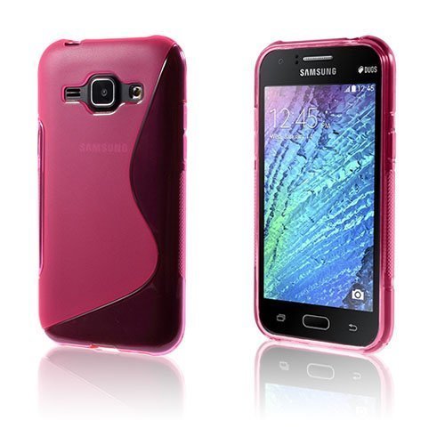 Lagerlöf Samsung Galaxy J1 Kuori Kuuma Pinkki