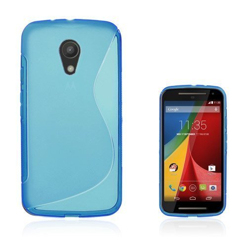 Lagerlöf Sininen Motorola Moto G2 Suojakuori