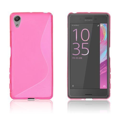 Lagerlöf Sony Xperia X Performance Tpu Kuori Kuuma Pinkki